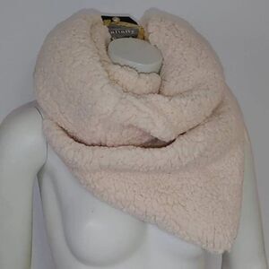 Blue Star Sherpa Infinity Scarf